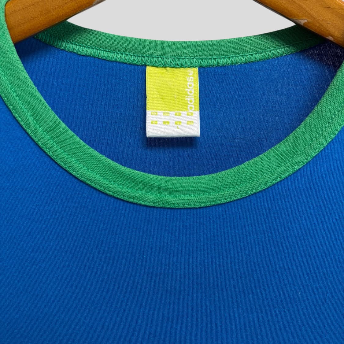 (L)아디다스 네오 블루 링거 반팔 티셔츠 상품이미지3