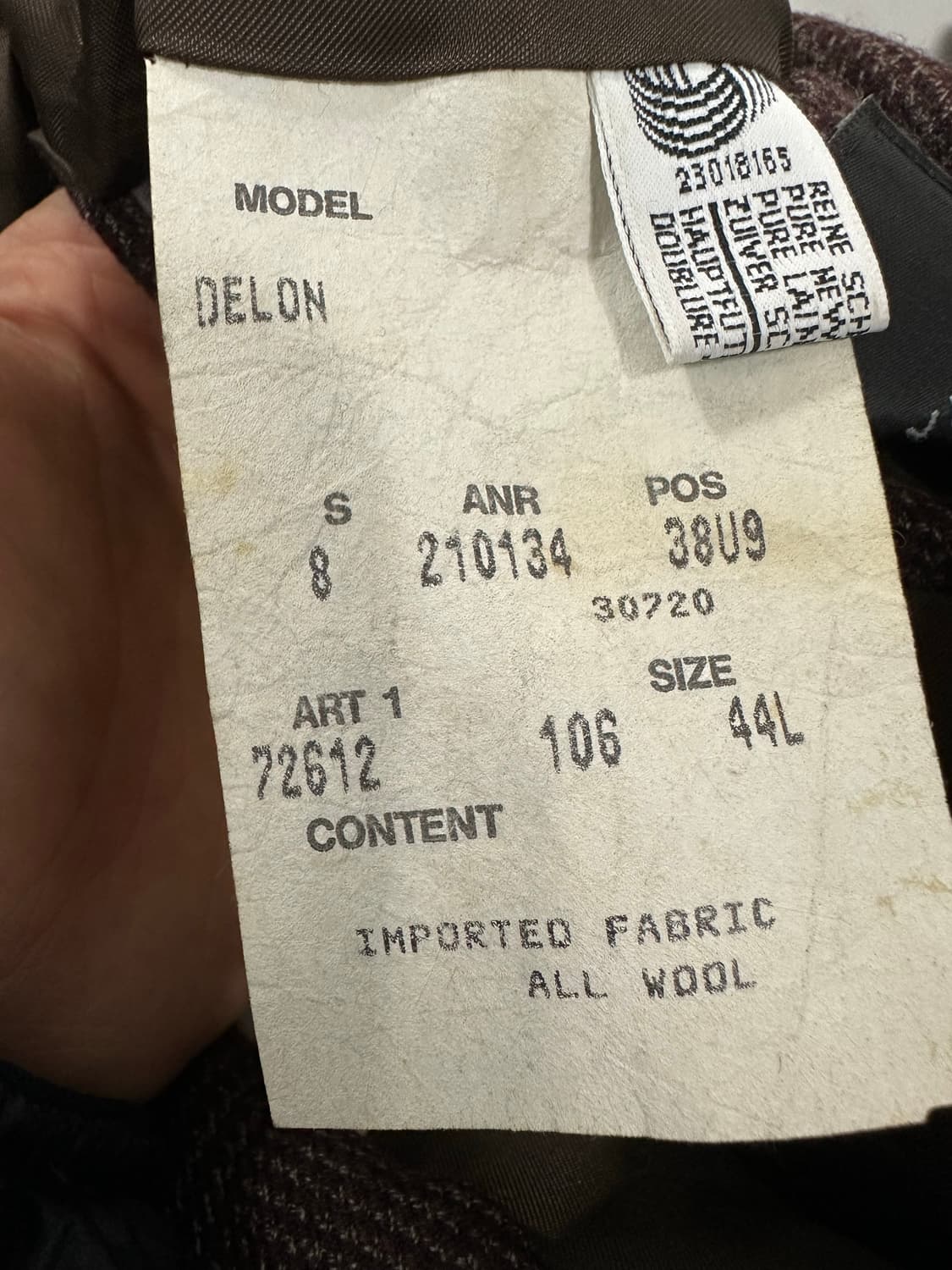 휴고보스 울 블레이저 상품이미지5