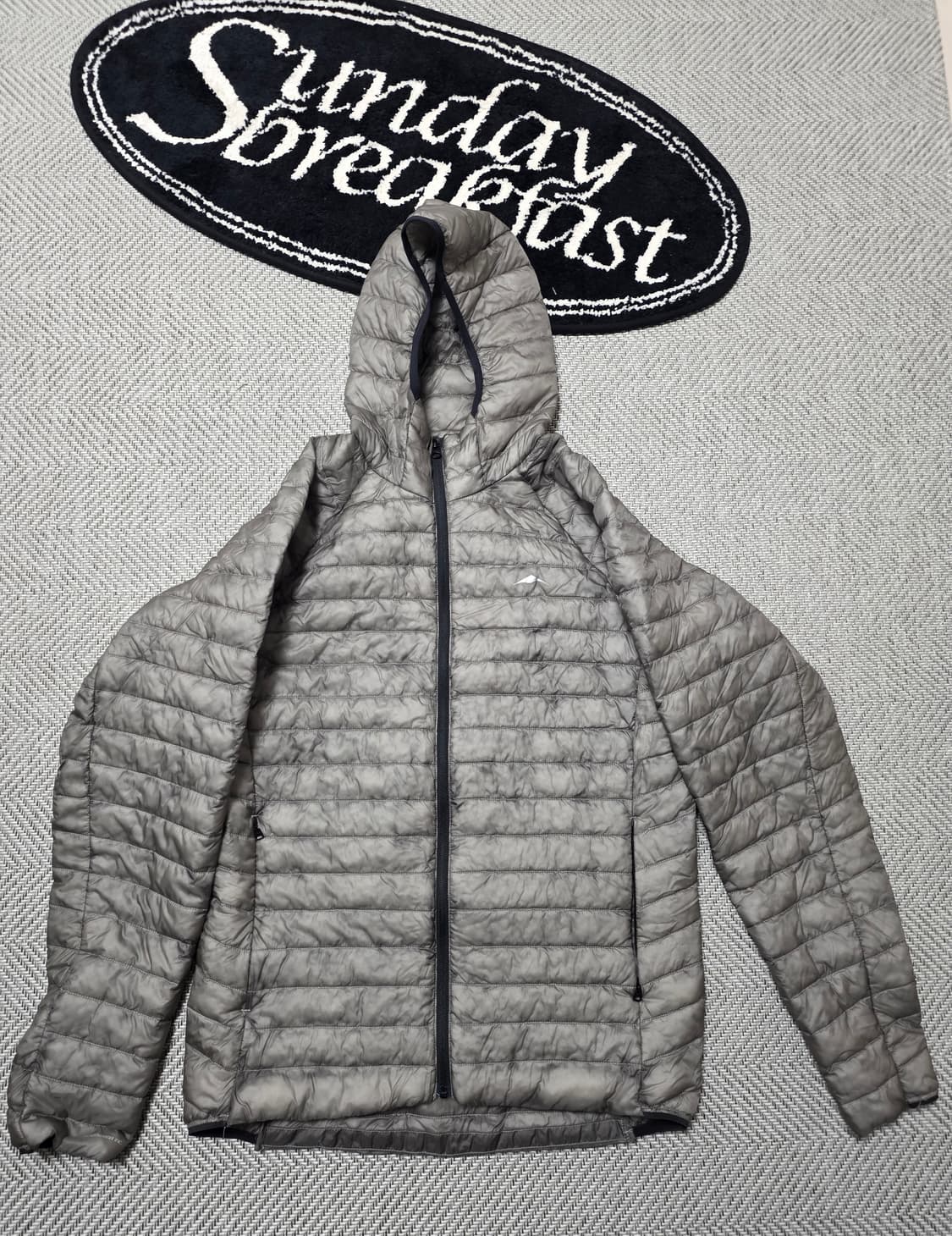 고요웨어 경량패딩 그래핀 그레이 xl 상품이미지1