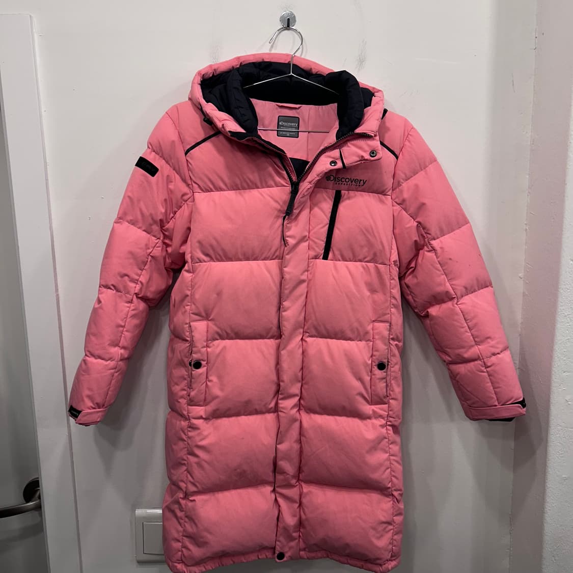 디스커버리 키즈 덕다운 벤처포스 후드 롱패딩 상품이미지2