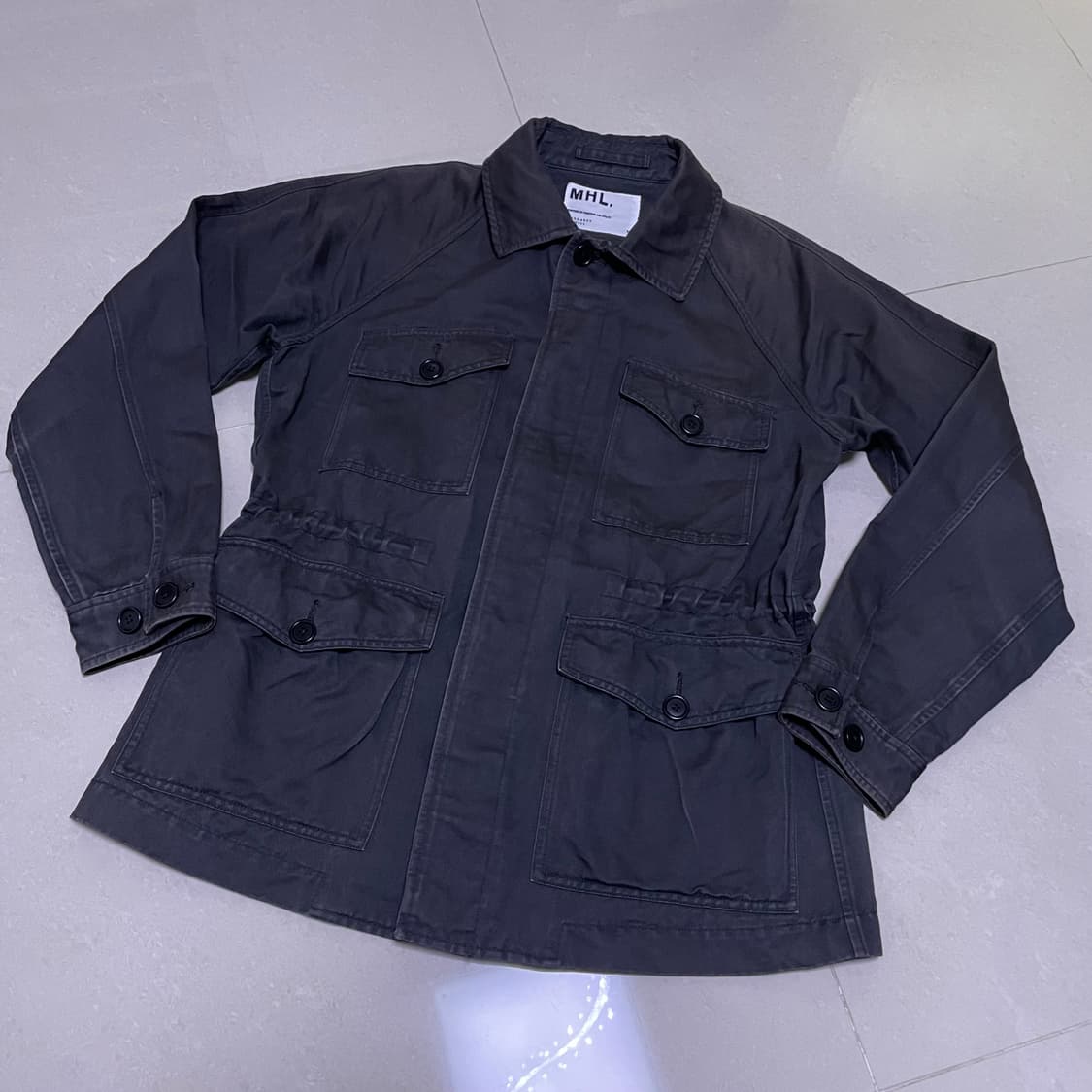 MHL 마가렛호웰 챠콜 필드자켓 M 상품이미지3