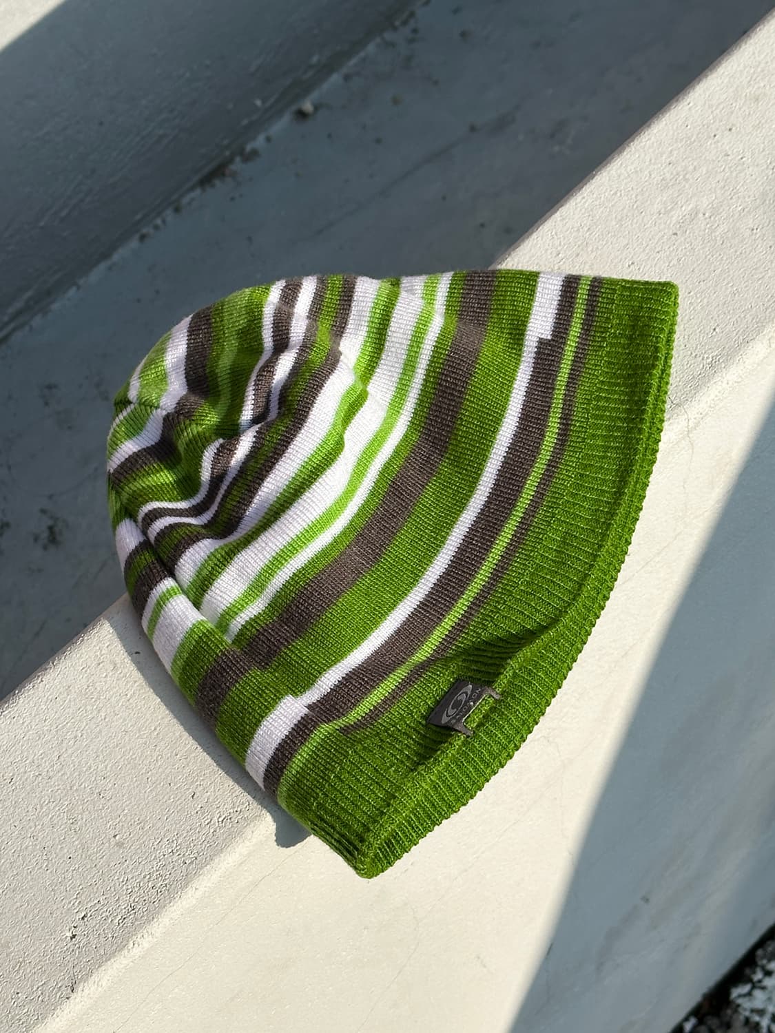 [M-L] SALOMON 살로몬 스트라이프 리버시블 비니 모자 상품이미지1