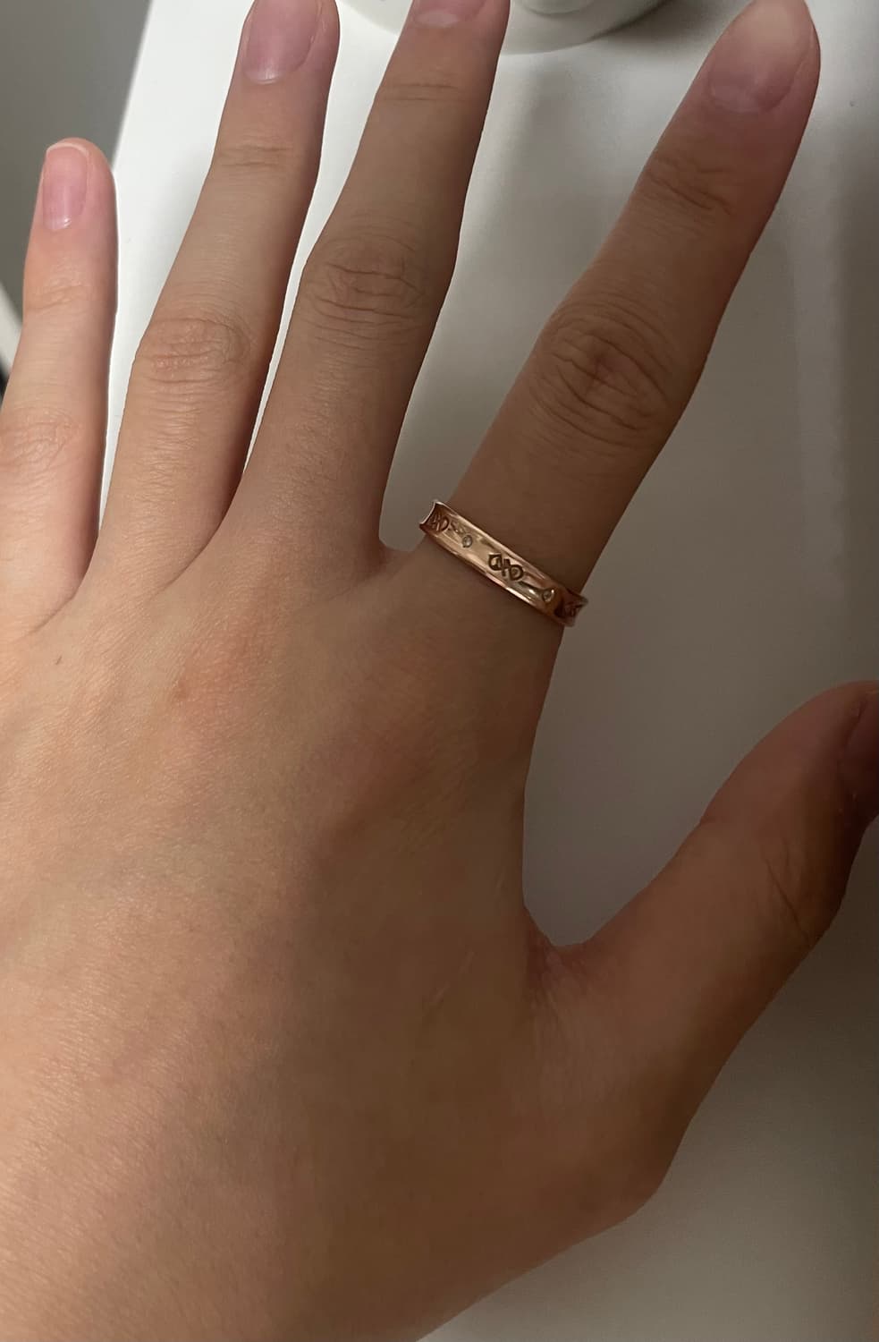 스톤헨지 14K 다이아몬드 커플링 여성용 반지 상품이미지5