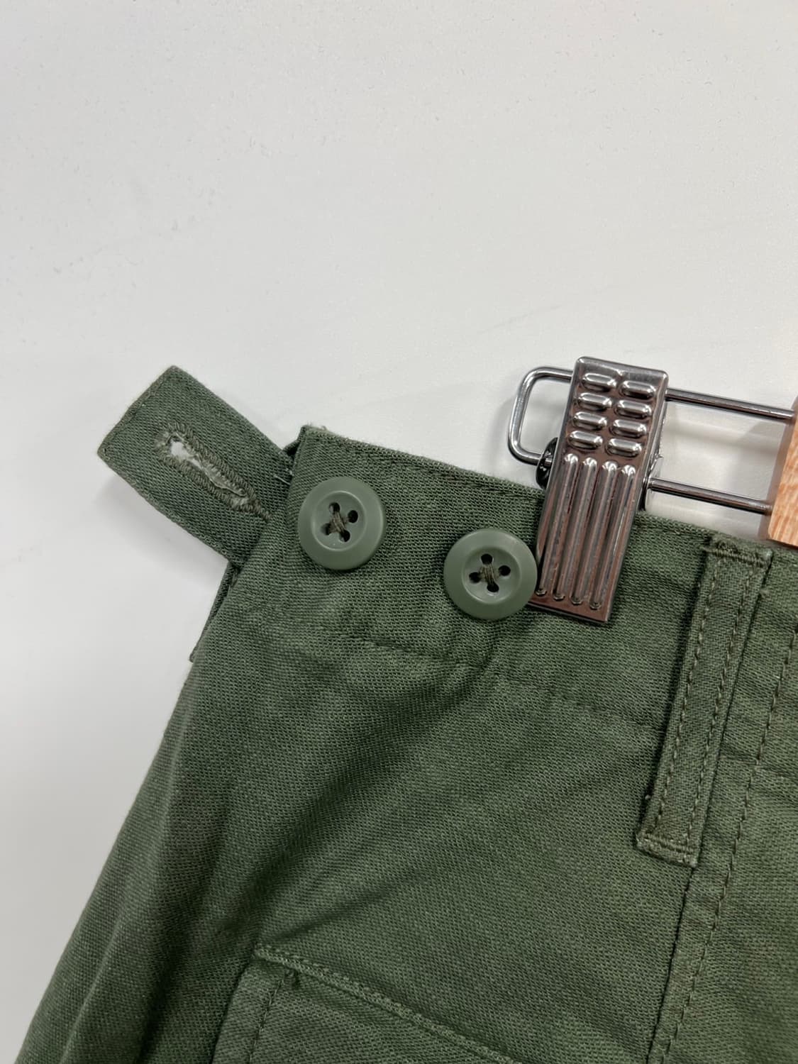 무신사스탠다드 브리티쉬 아미 밀리터리 카키 카고 팬츠 상품이미지5