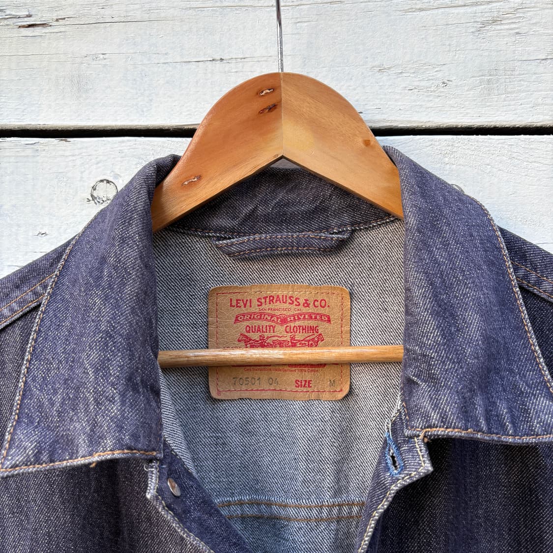 Levi’s 00s 리바이스 유럽판 타입1 데님 자켓 상품이미지3