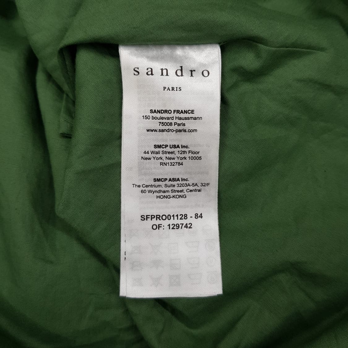 산드로 SANDRO 코튼 자수 레이스 롱 원피스 36사이즈 상품이미지8