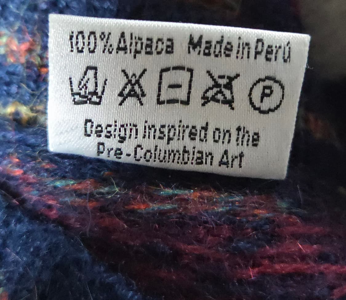 (착샷) 와리 wari 알파카 페어아일 니트 베스트 상품이미지6