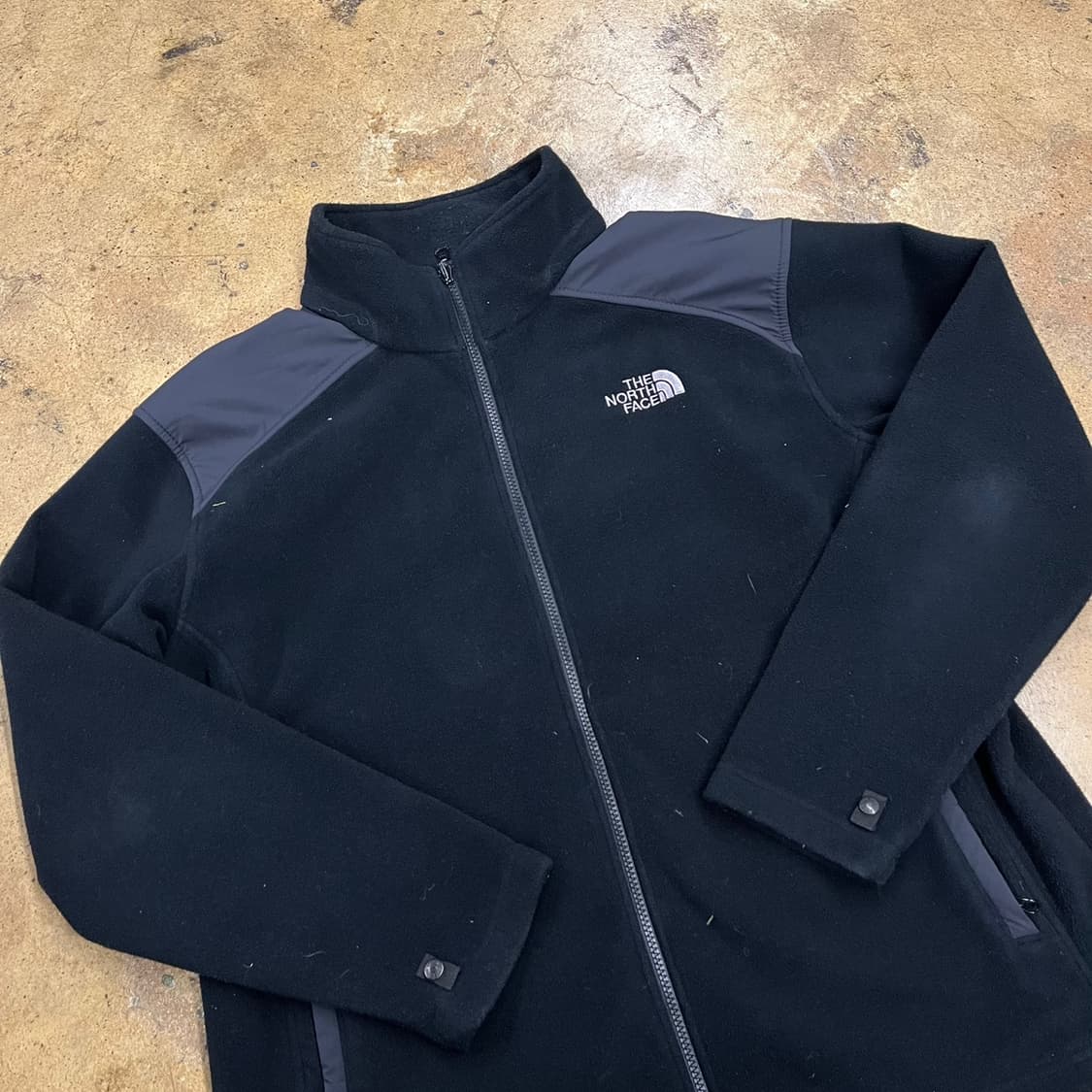 [정품/105] 노스페이스 블랙 후리스 집업 b16 상품이미지1