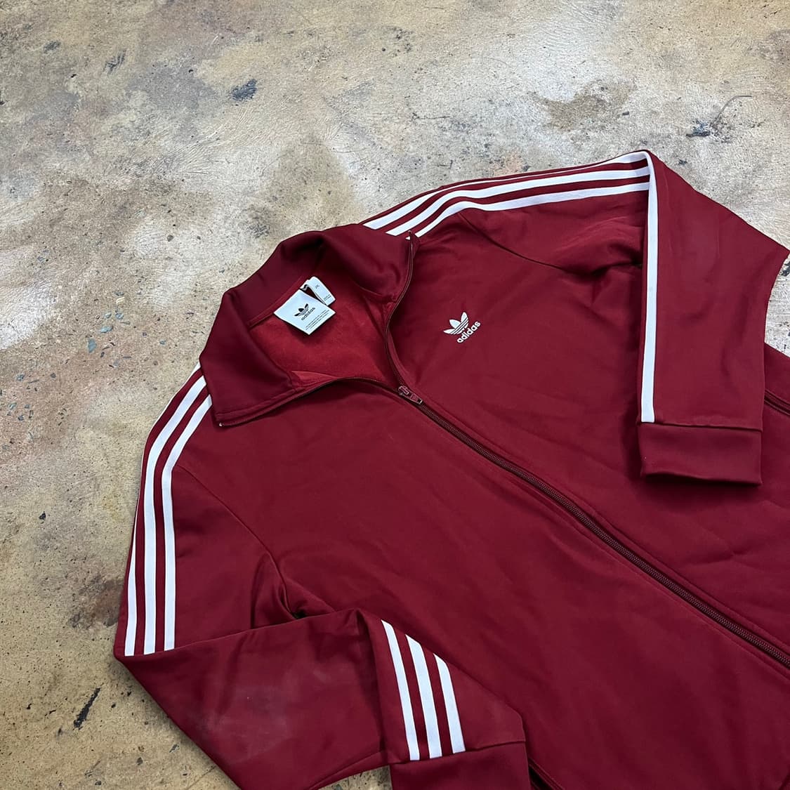 아디다스 버건디 베켄바우어 투웨이 져지 트랙탑 상품이미지1