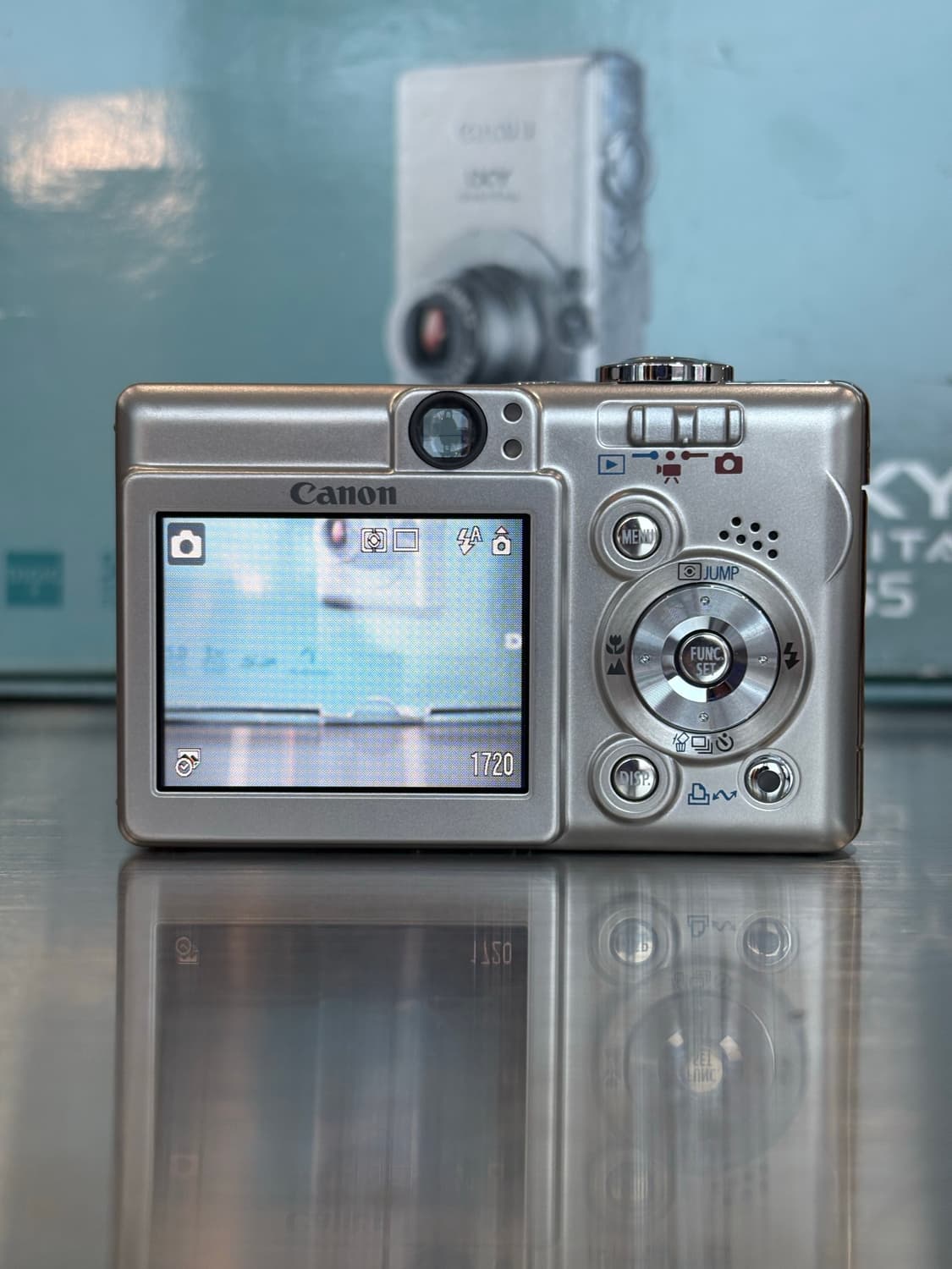 풀박/new배터리/민트급)캐논 익시디지털55(익서스50)빈티지디카 상품이미지3