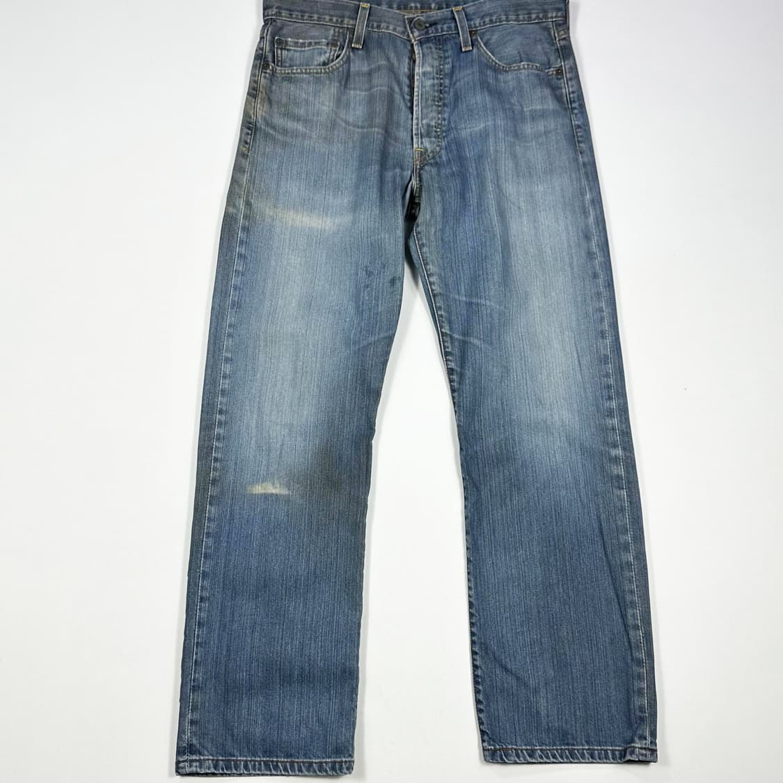리바이스 501 오리지널 워싱 데님 팬츠 (33인치) 상품이미지3
