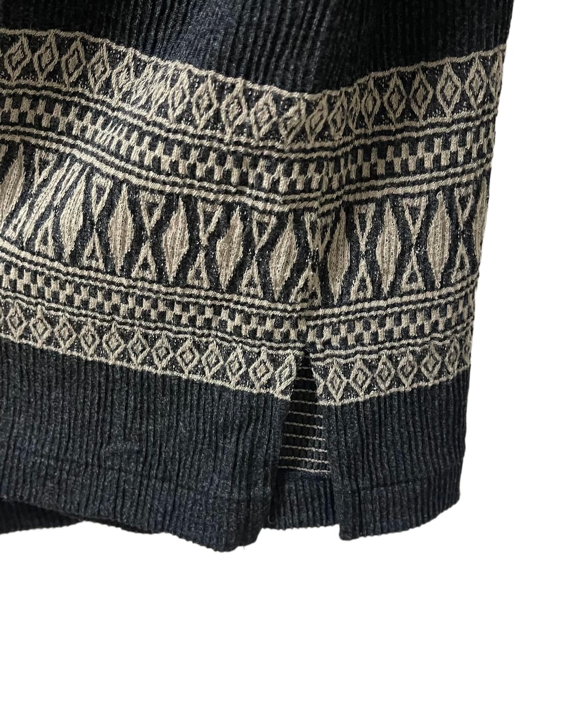 Folk Pattern Ribbed Half-neck Knit 상품이미지4