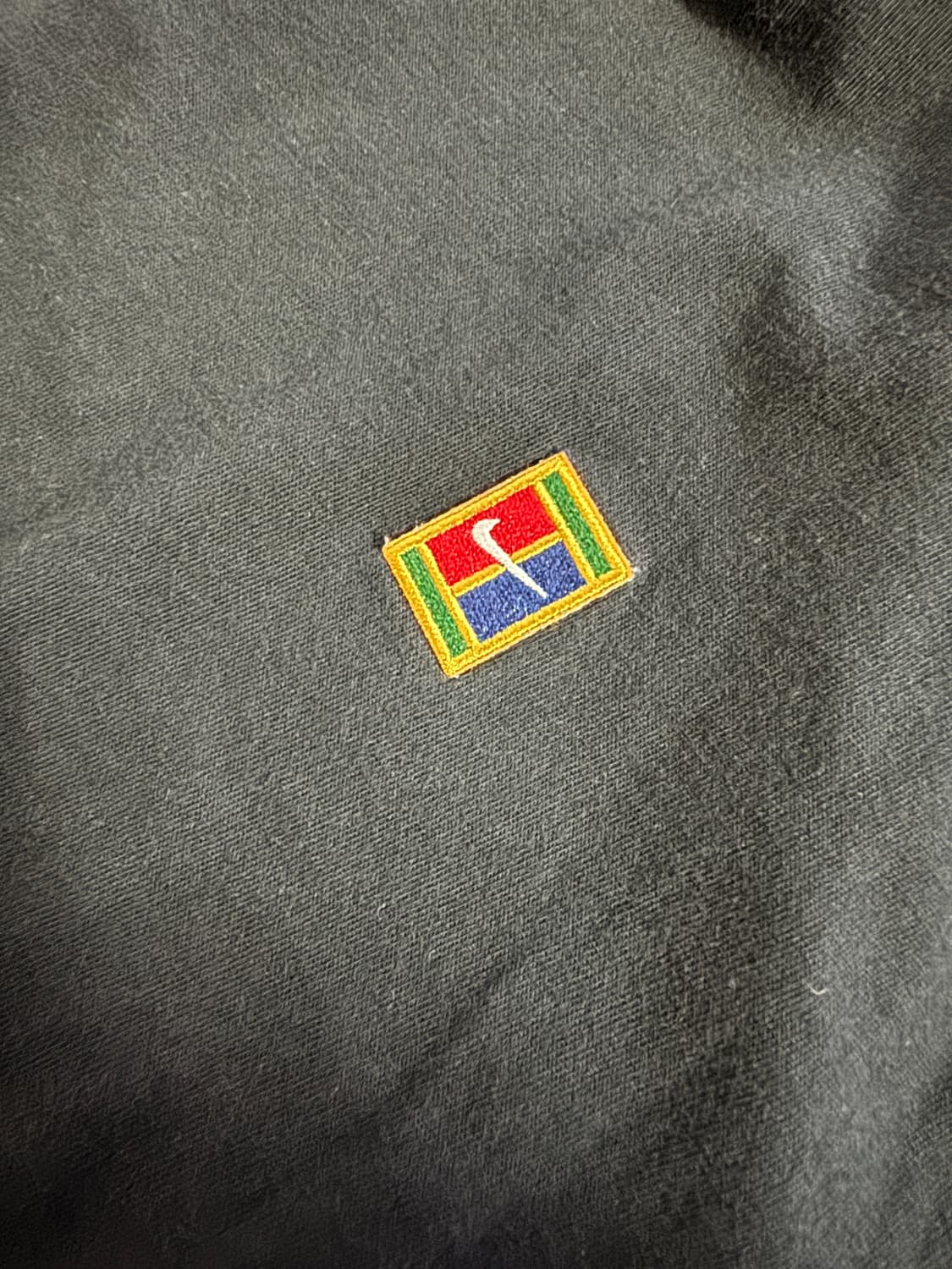 나이키 Nike 테니스 스우시 로고 반팔 티셔츠 M 블랙 상품이미지5