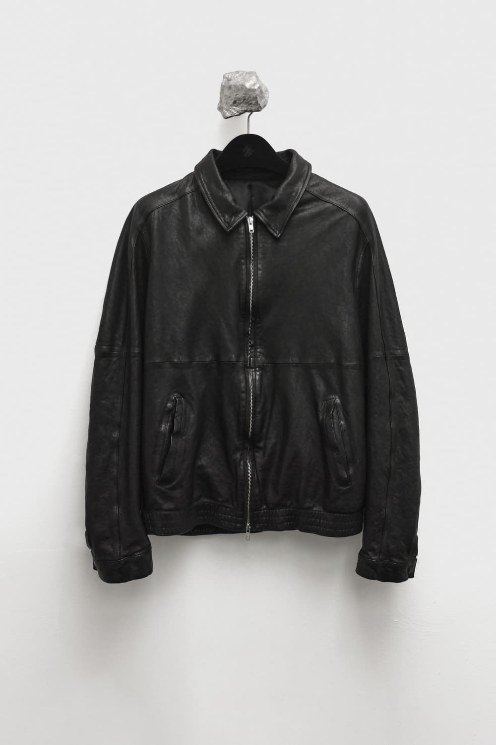 25FW 유스 워시드 레더 블루종 새상품 [S] 상품이미지2