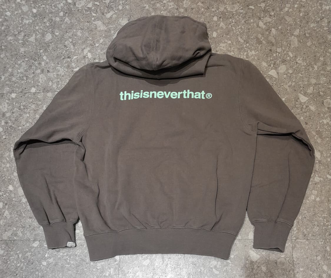 💥디스이즈네버댓 기모후드 브라운 (S)      상품이미지2