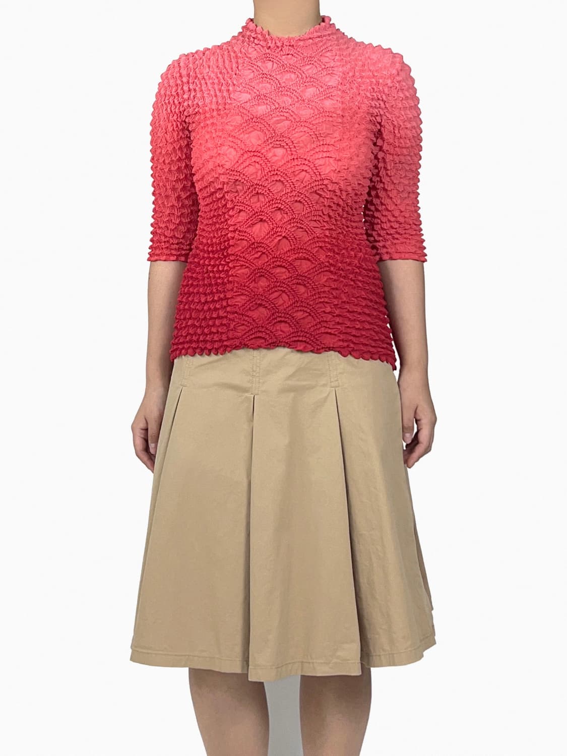vintage linkle pleats top 상품이미지5