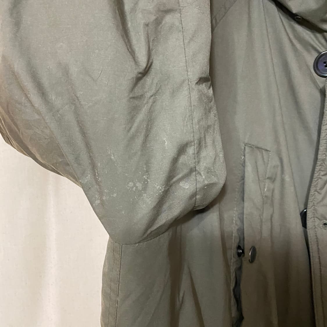 (XL)백넘버 다운 야상자켓 상품이미지5