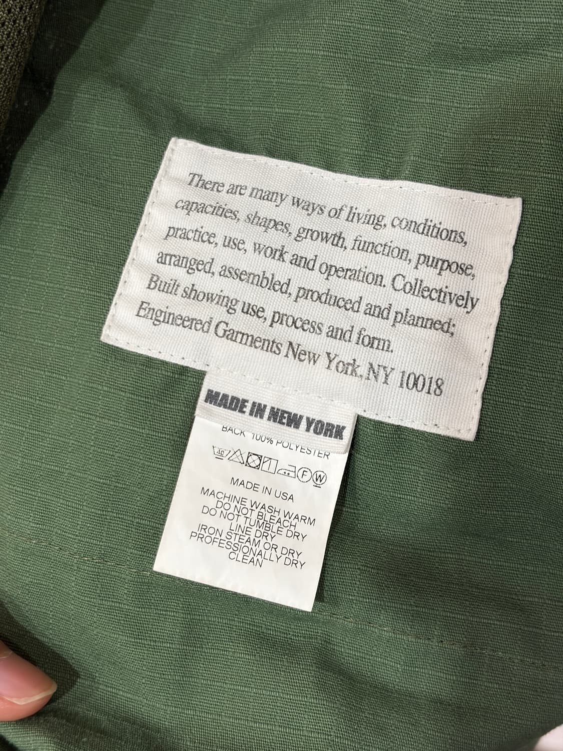 J58 엔지니어드 가먼츠 립스탑 필드 베스트 L 상품이미지6