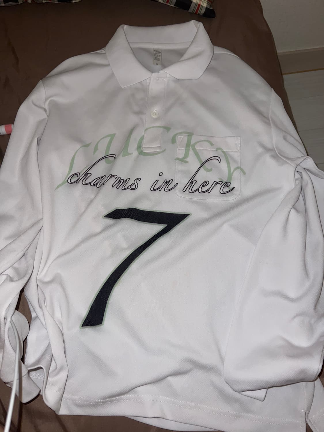 샵페어리 럭키 셔츠 lucky 7 polo shirts 상품이미지2