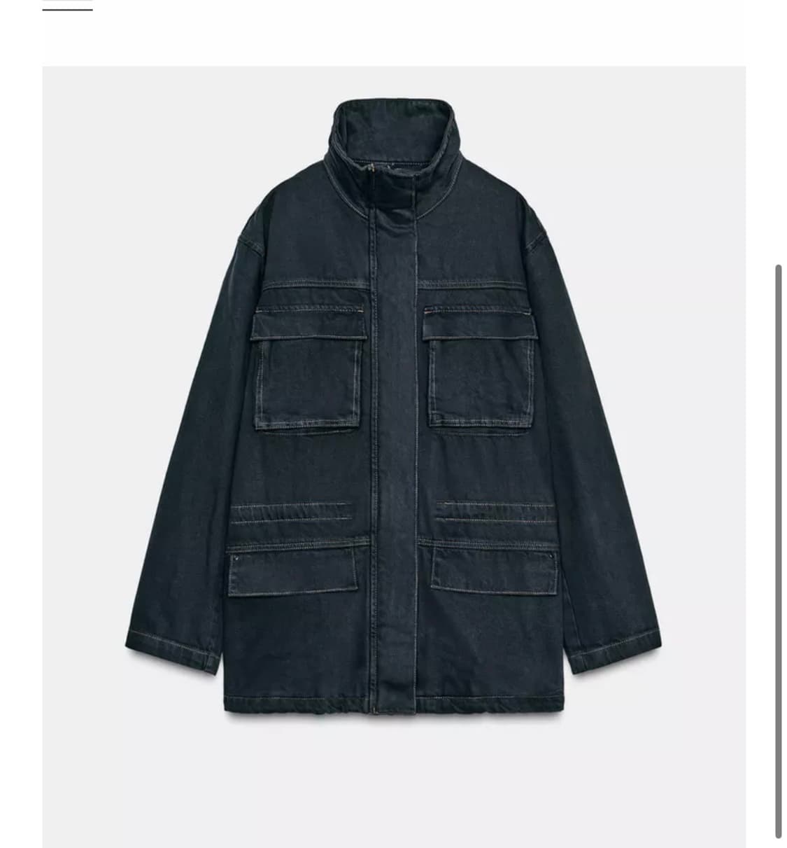 자라 스티치 포켓 재킷 자켓 상품이미지1