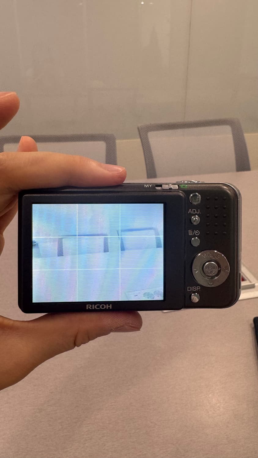 리코 Ricoh R6 실버 판매합니다. 상품이미지7
