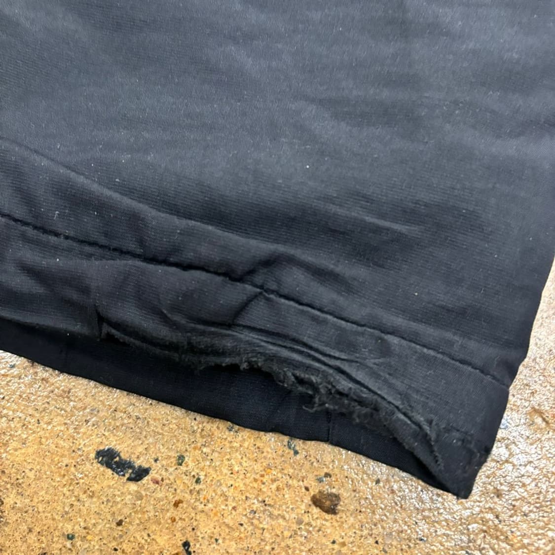 [정품/80] 아식스 블랙 트레이닝 바지  상품이미지6