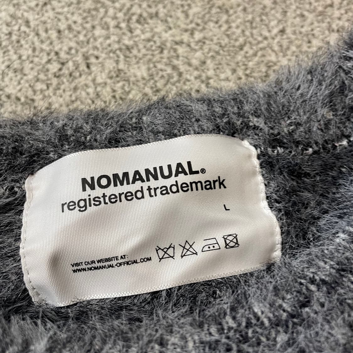 노매뉴얼 니트 상품이미지3