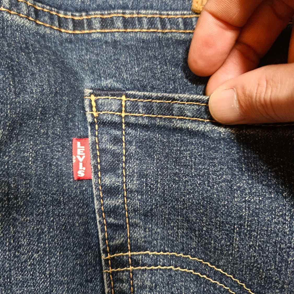 리바이스(Levis) 프리미엄 라인 No.505 데님팬츠 32size 상품이미지5