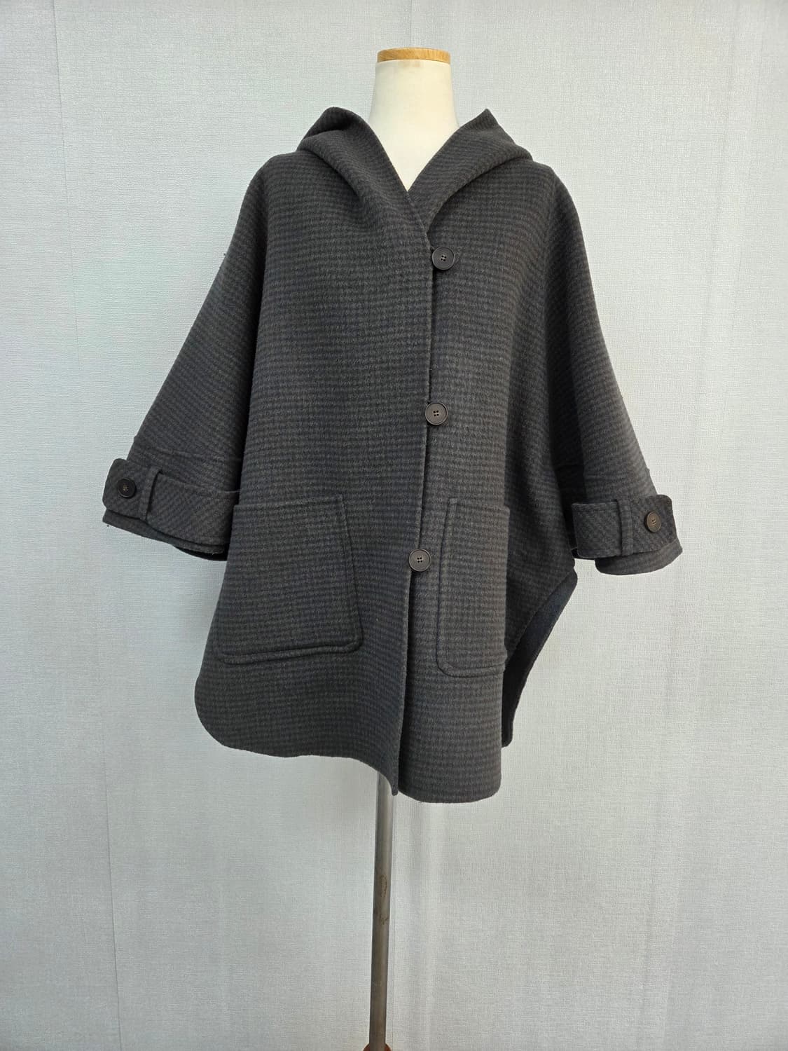 EnC 케이프   후드코트 상품이미지2