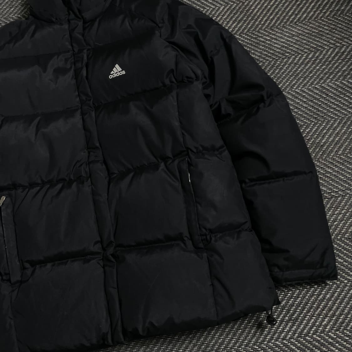 아디다스 클래식 덕 다운 푸퍼 패딩 자켓 블랙y 4880 상품이미지3