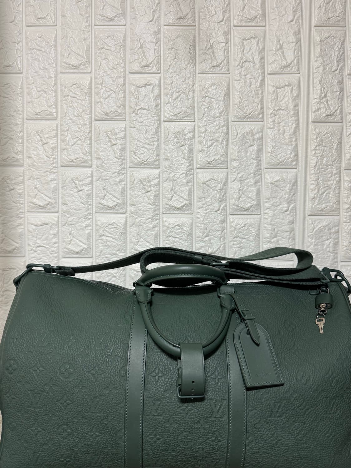 [50] 루이비통 토뤼옹 딥그린 키폴 보스턴백 상품이미지1