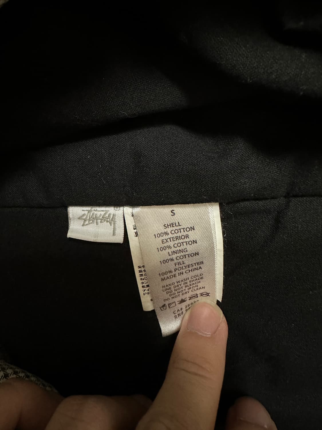 스투시 stussy 체크 워크 자켓 상품이미지4