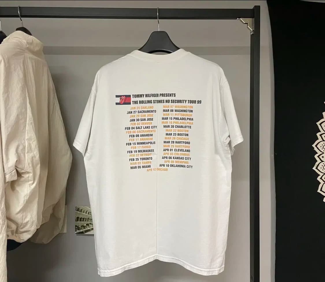 롤링스톤즈 90s 밴드티 상품이미지3