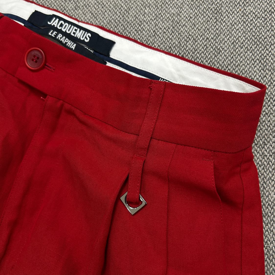 자크뮈스 실크 린넨 핀턱 팬츠(46) 상품이미지5