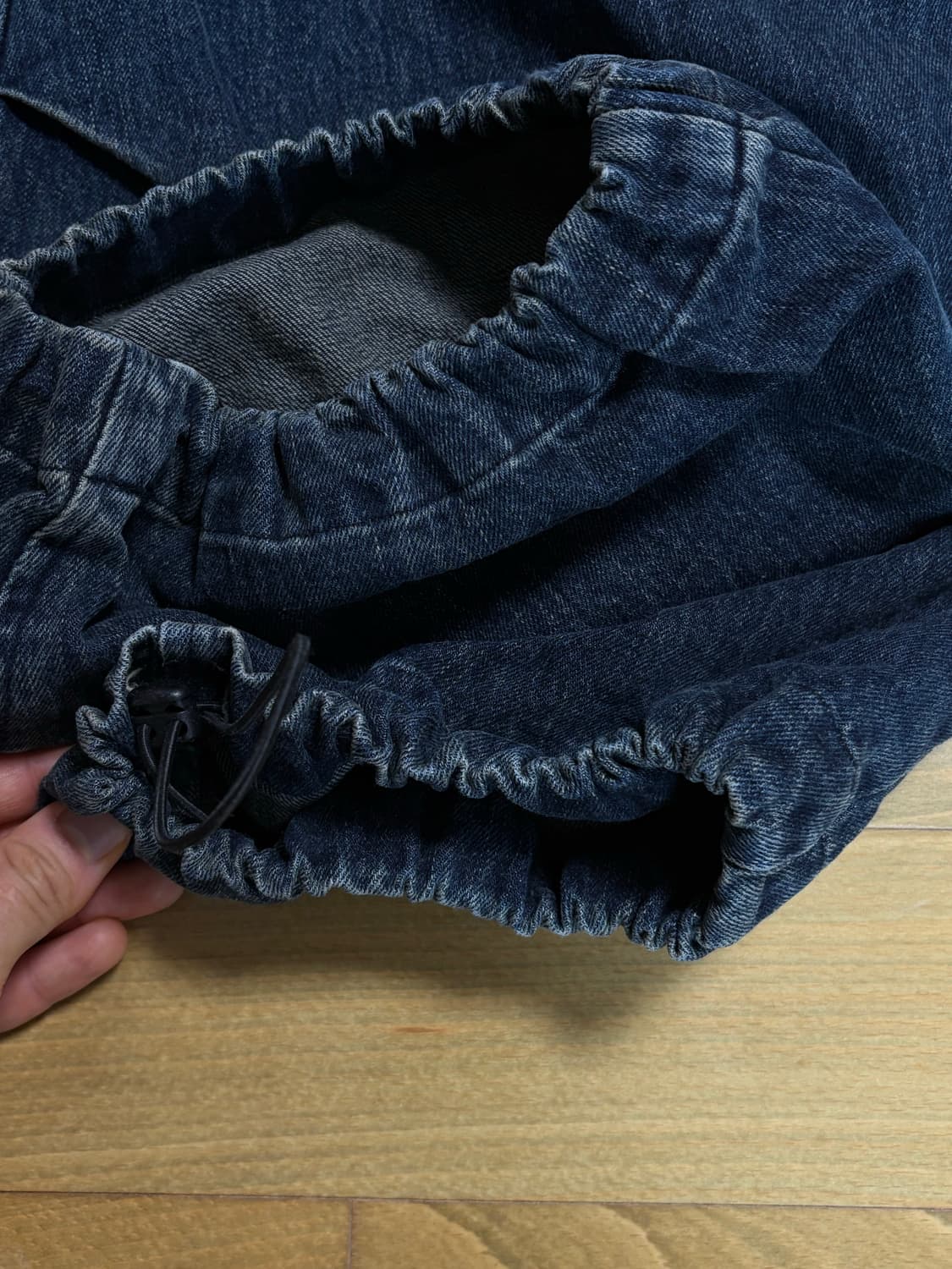 해칭룸 밀팬츠 데님블루 s사이즈 상품이미지5