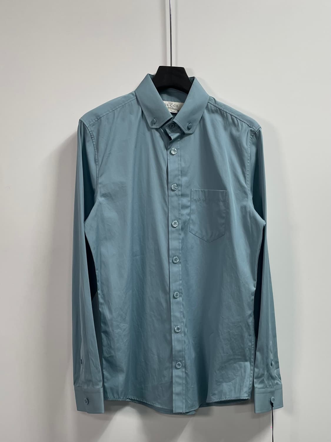 (새상품) 구찌 유니폼 스카이블루 셔츠 (on.464)  - Price  상품이미지1