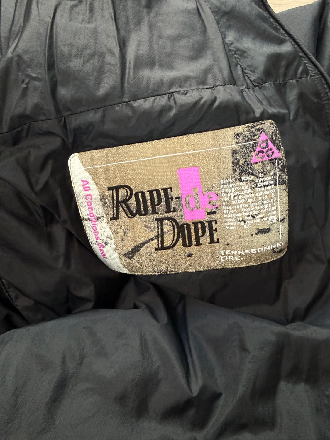 나이키 acg 로프드도프 패딩 다운 상품이미지5