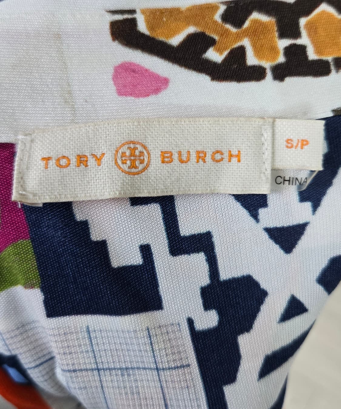 토리버치 패턴 셔츠 원피스  상품이미지6