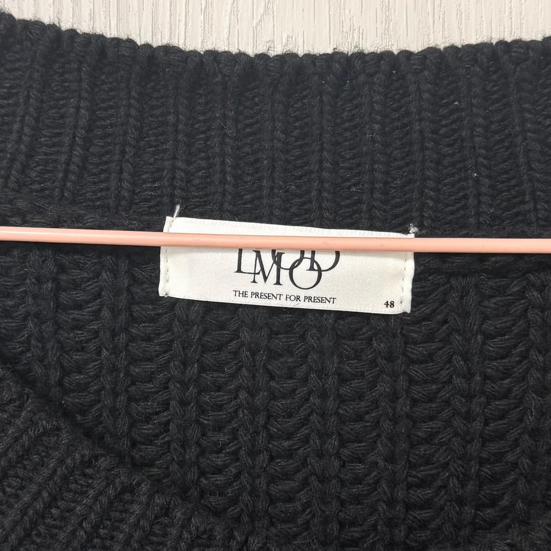 (48) 엘무드 뉴프랩 울 크루넥 가디건 상품이미지2