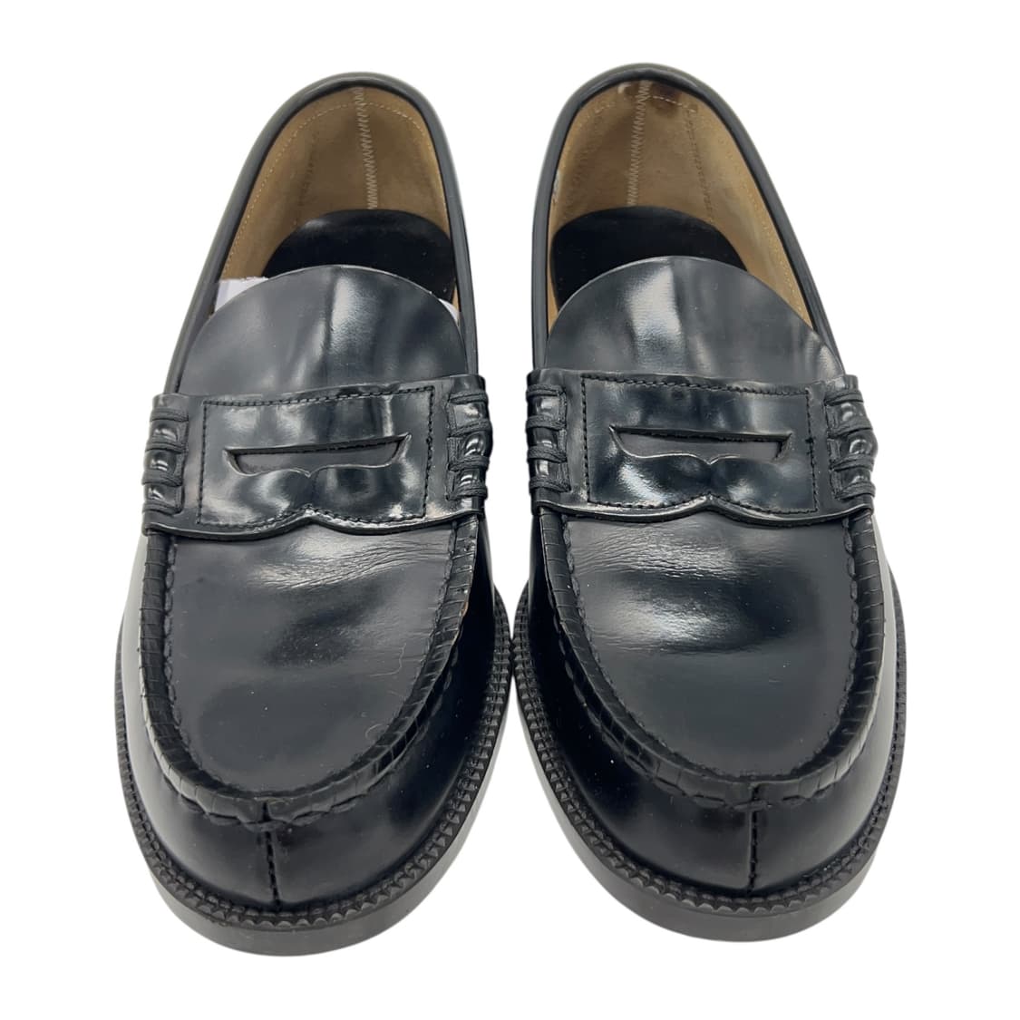 250 하루타 906 페니 로퍼 블랙 상품이미지4