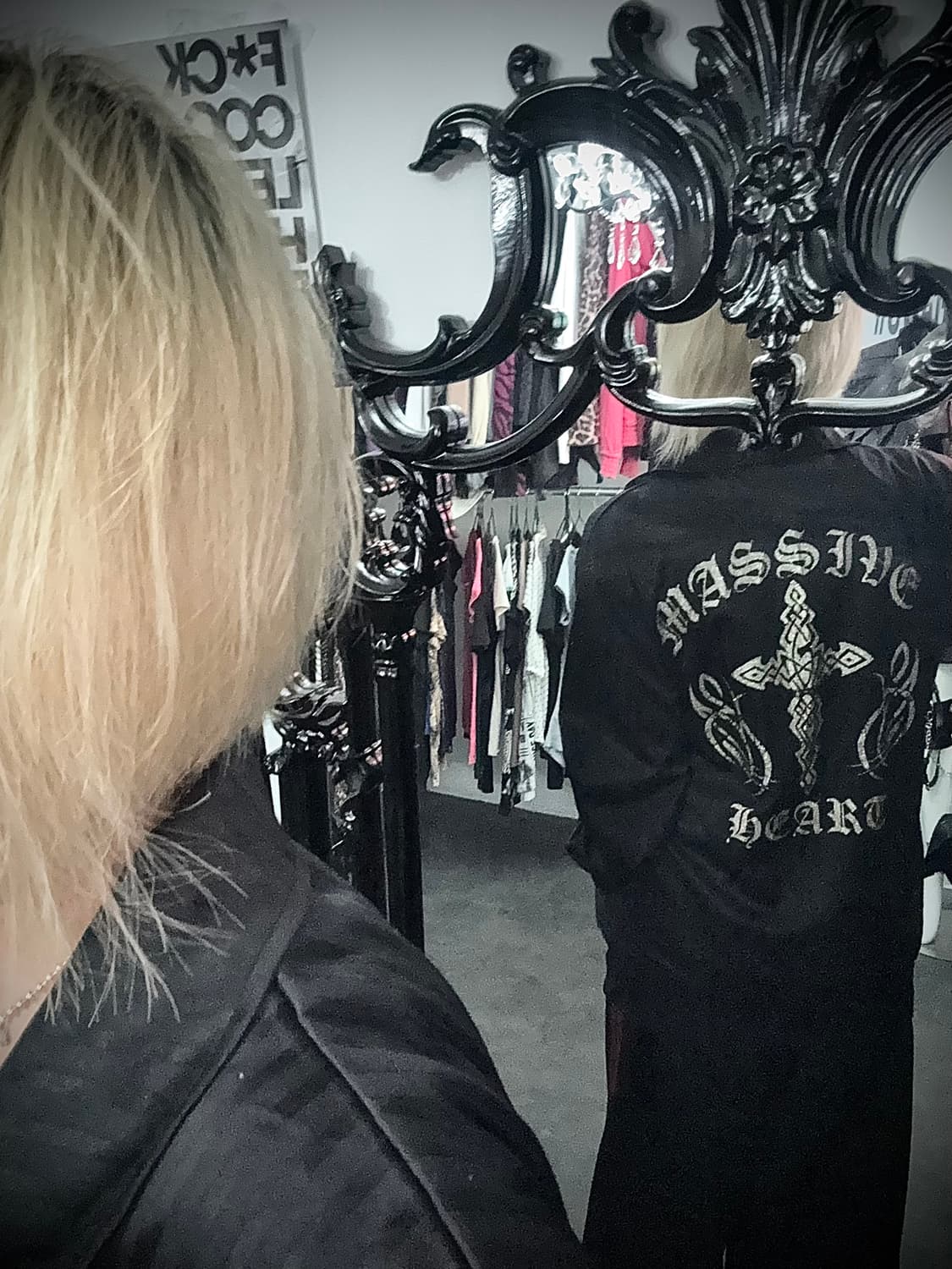 Punk mood printing jersey 상품이미지3