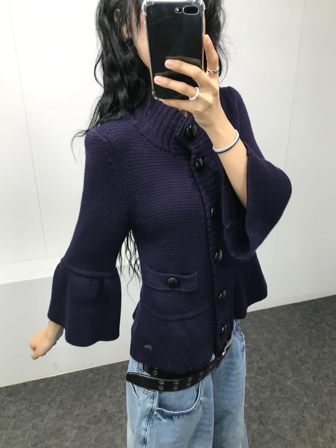 Burberry Flared Cardigan ( ⭐️Rare⭐️ )  상품이미지3