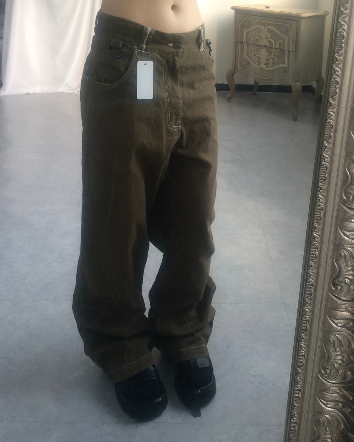 Stitch point cotton pants 상품이미지10