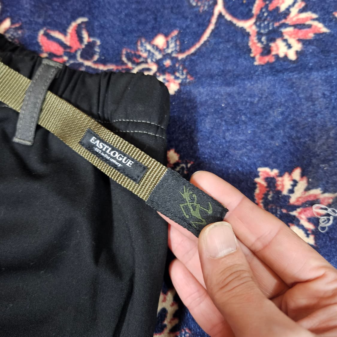 그라미치 x 이스트로그 투톤 블럭 팬츠 M size(30-32) 상품이미지5