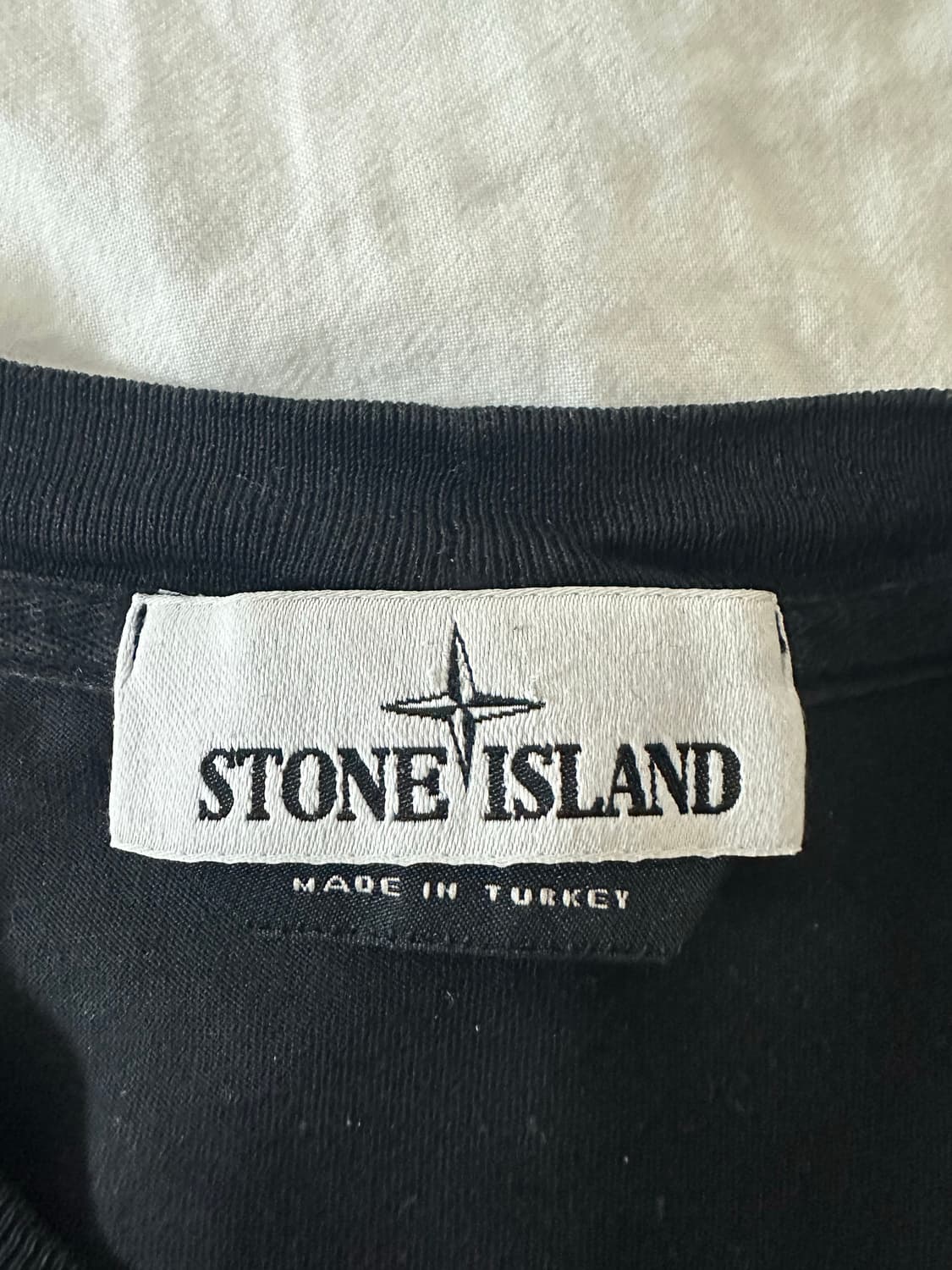 22SS 로고 패치 롱슬리브 블랙 (made in turkey) 상품이미지4