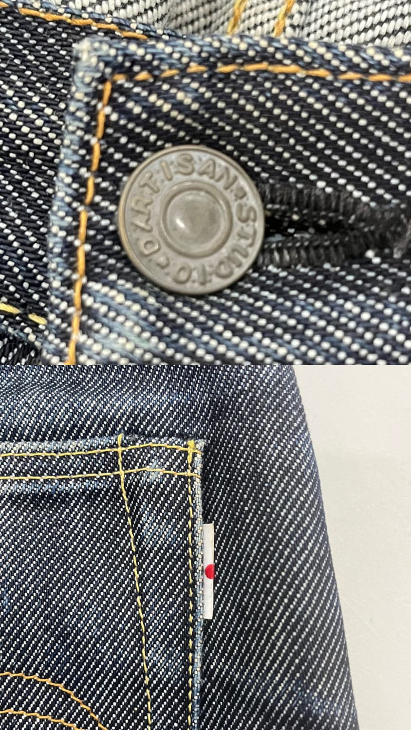 Studio D‘ARTISAN indigo denim 상품이미지9