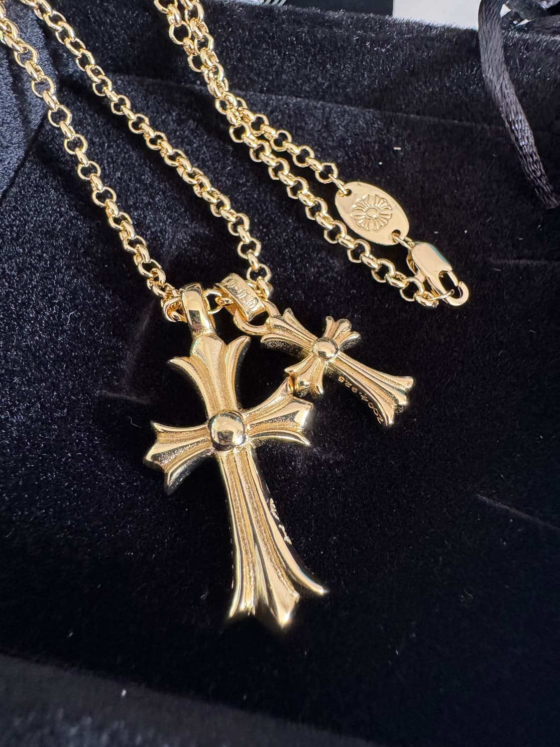 크롬하츠 금 목걸이 상품이미지2