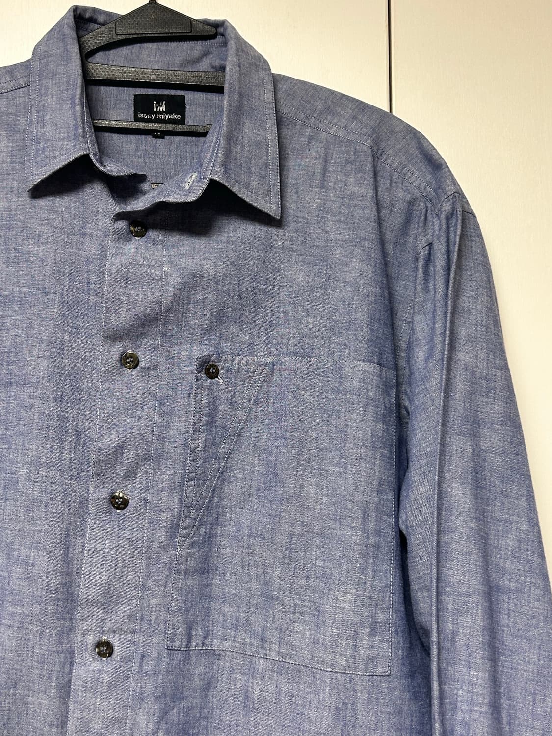 이세이미야케 맨 샴브레이 셔츠 상품이미지2