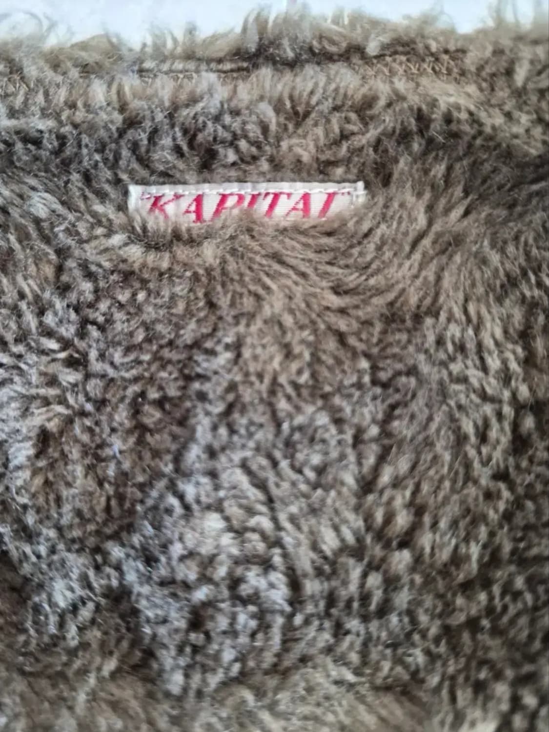 KAPITAL
Concho Button
Boa Fleece Vest  상품이미지5