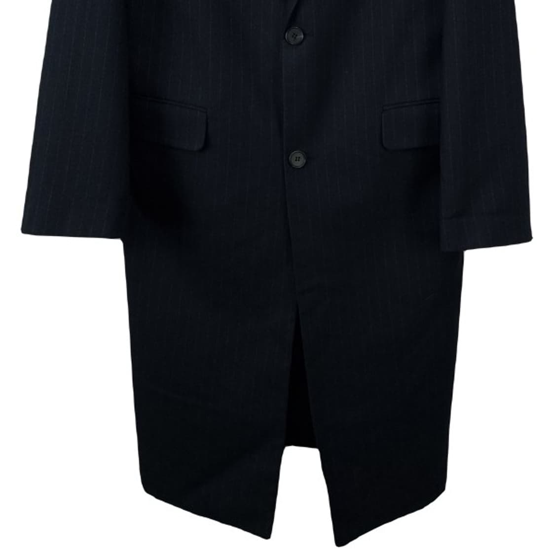 [빈티지] 스트라이프 싱글 롱 코트 M19859 상품이미지5